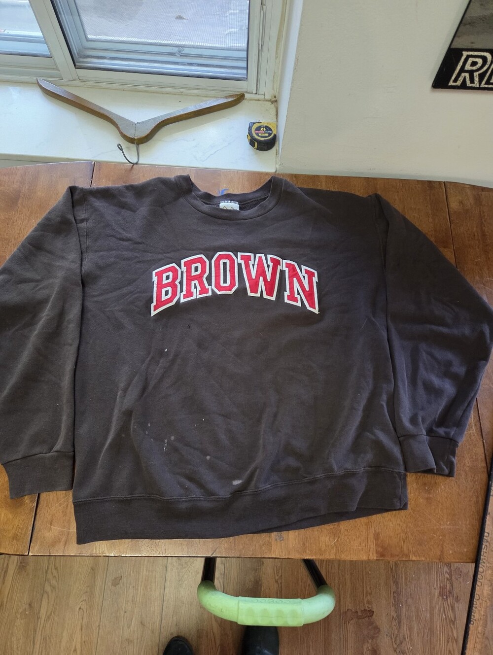 90s Brown University Sweatshirt The Cotton Exchange XL USA Made Brown